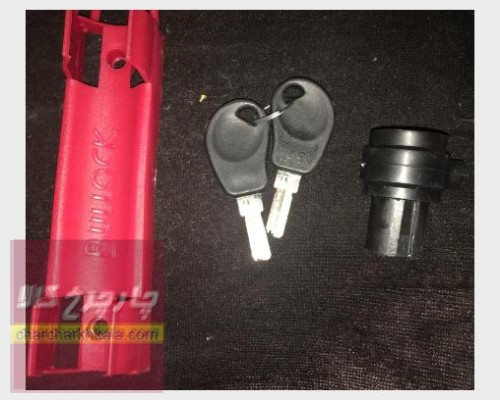 قفل پدال ام وی ام ایکس ۲۲ mvm x22 دنده ای برند آرین لاک کد 2010 با گارانتی