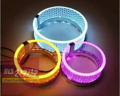 نئون 3D مناسب چراغ جلو بک ایکس ۳ پرو BAC X3 PRO مجموعه 2 عددی