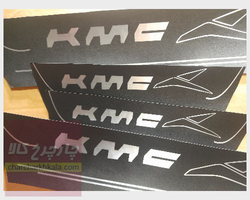 برچسب پارکاب جک ایکس ۵ KMC X5 مجموعه 4 عددی