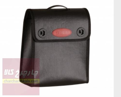 کیف چرمی متوسط وسایل داخل صندوق خودرو