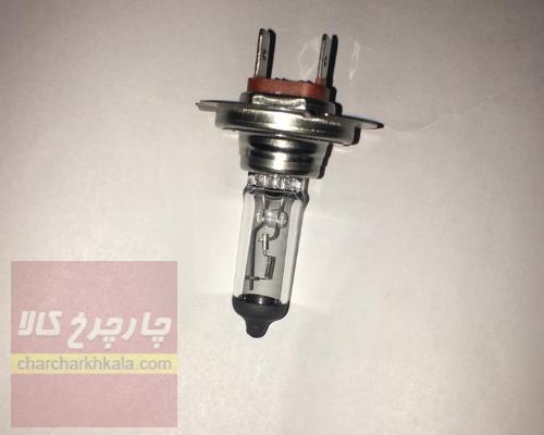 لامپ H7 دو خار چراغ جلو پژو 206 هاچ بکH7-12V-55W برند STAR LIGHT