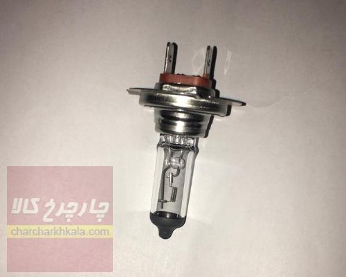 لامپ H7 دو خار چراغ جلو پراید H7-12V-55W