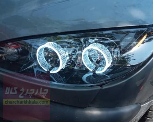 نئون 3D مناسب چراغ جلو رنو اسکالا مجموعه 2 عددی